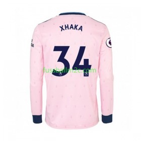 Fußballtrikots Arsenal Granit Xhaka 34 Ausweich Trikotsatz 2022-2023 Langarm